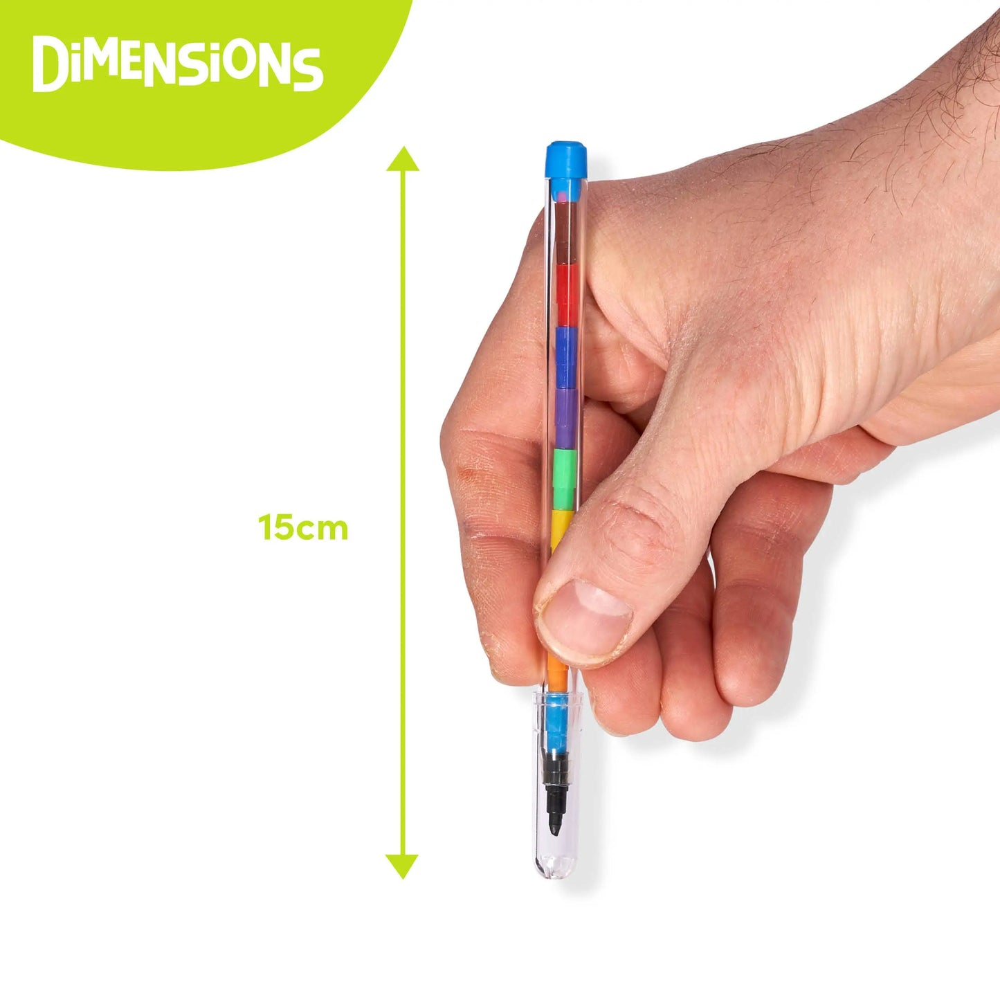 The Twiddlers - 36 Swappable Tip Colour Crayons The Twiddlers