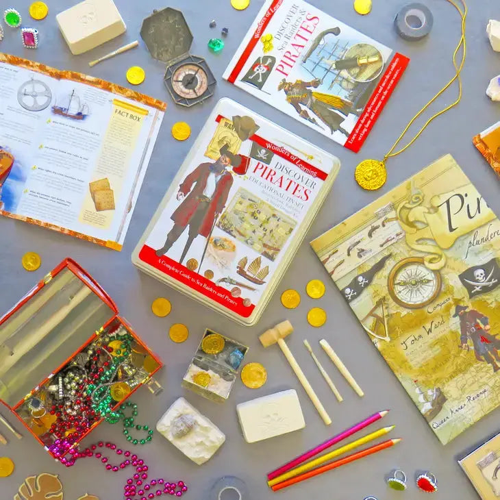 Tin Set - Discover Pirates Robert Frederick Ltd