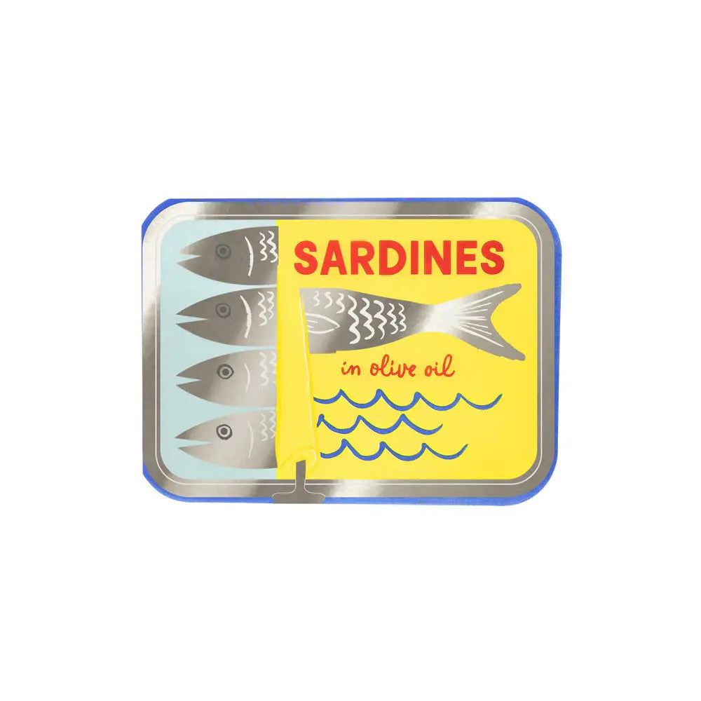 Tinned sardine napkins Meri Meri