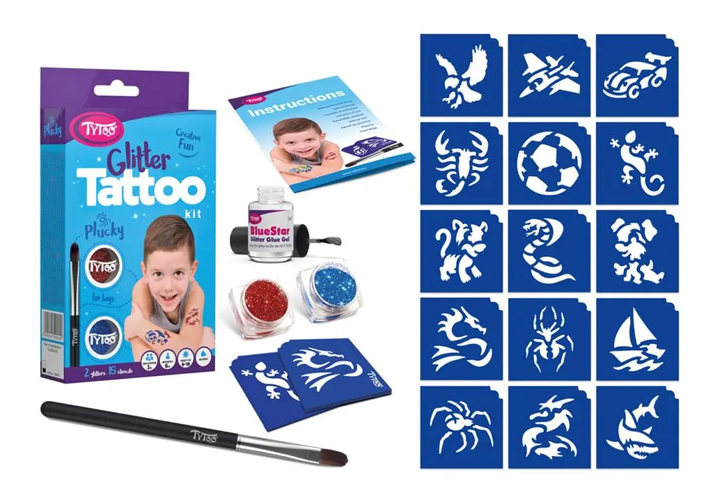 Tytoo Glitter Tattoo - Plucky Dam