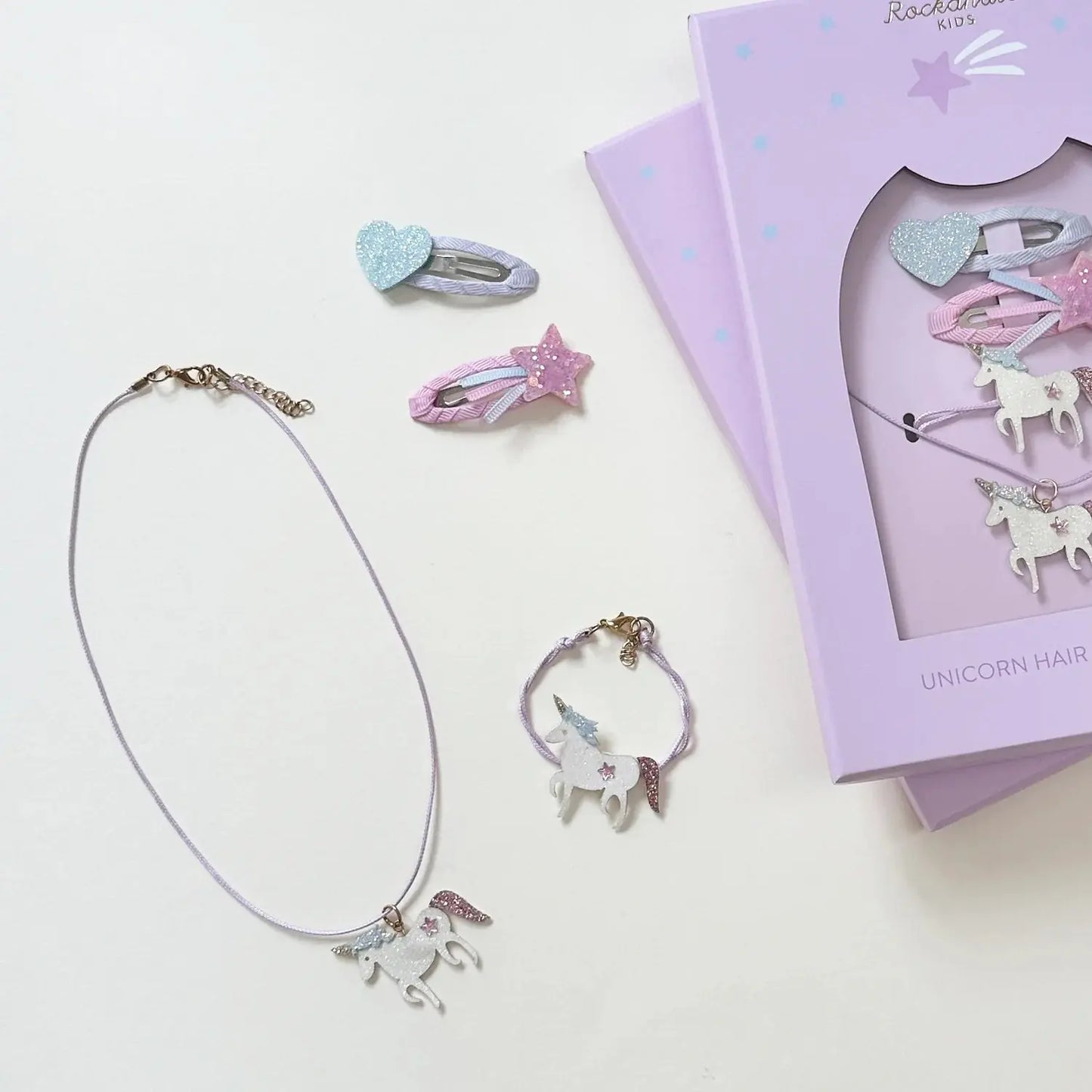 Unicorn Hair & Jewellery Set Rockahula