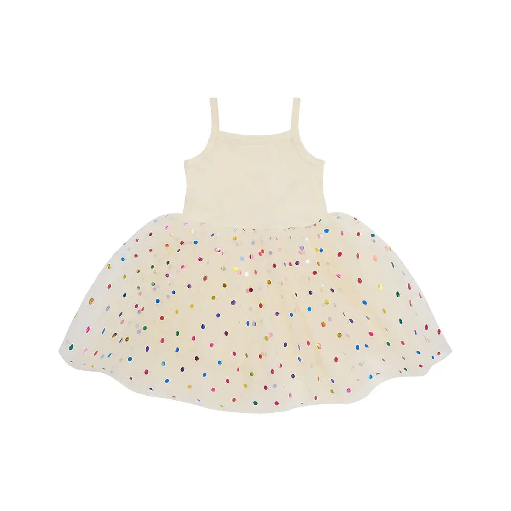 Vanilla Spot Dress Bob & blossom