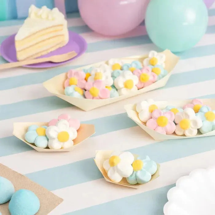 Waterproof folding tablecloth 1.20 x 1.80 m blue and white Oh yeah!