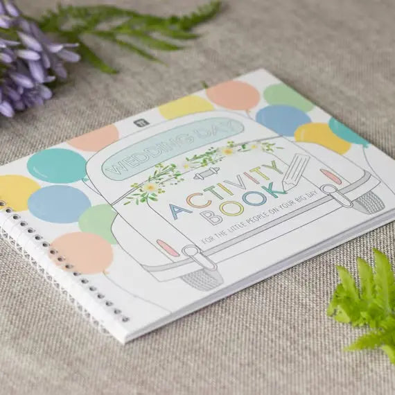 Wedding Day Activity Book for Kids Talking Tables
