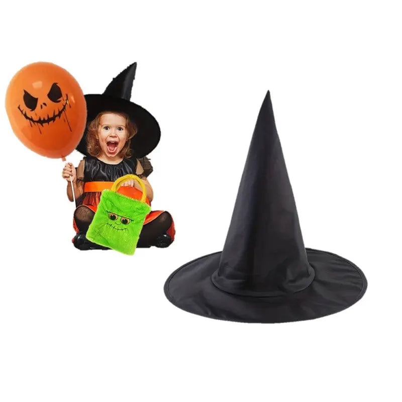 Witch Hat 33 X 34 CM polyester Cotillons D Alsace