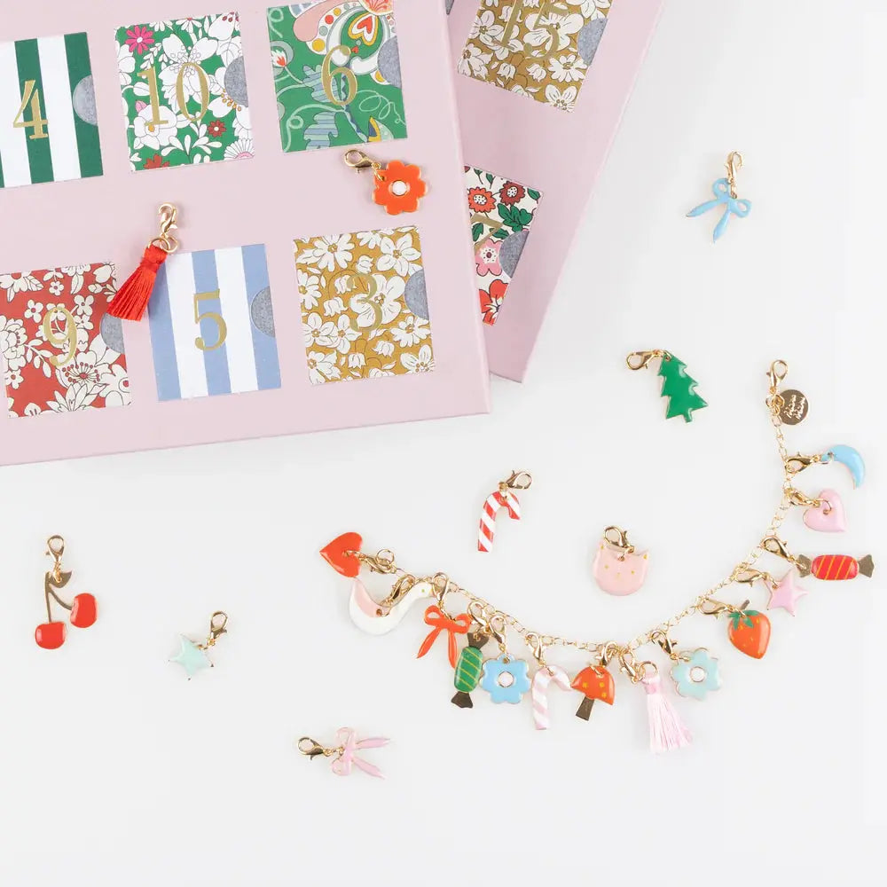 X Liberty charm bracelet advent calendar Meri Meri