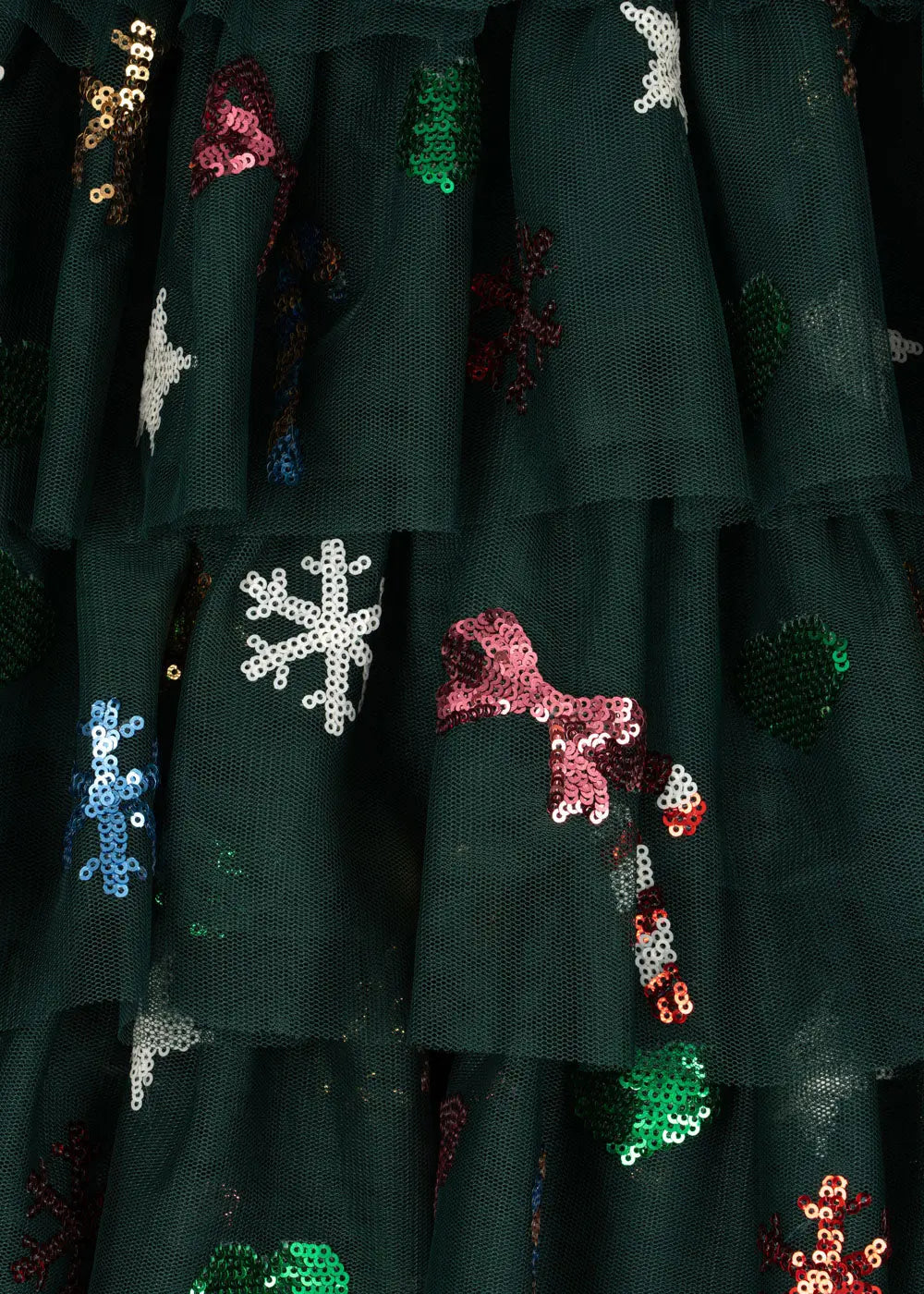 YVONNE CHRISTMAS DRESS - Hunter Green Konges Slojd