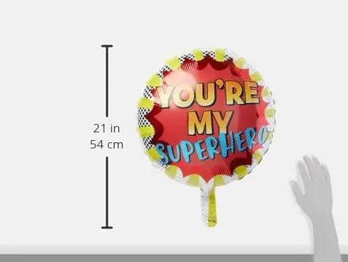 You are my Superhero Balloon Anagram