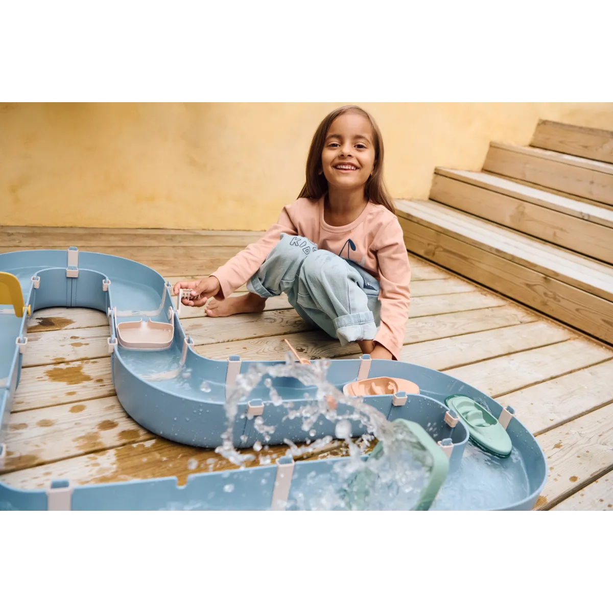 LW20541 Cassian Waterway - Beach blue multimix