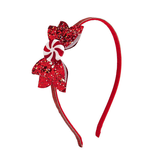 Christmas Bow Headband -