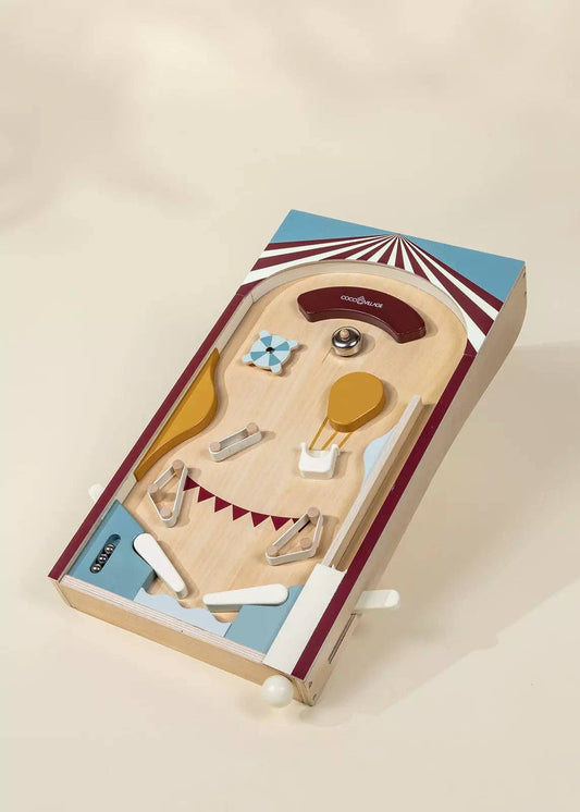 Wooden Play Pinball Machine
