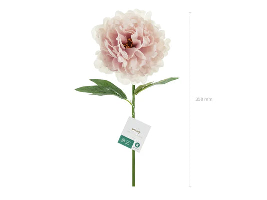 Artificial flower- Peony, 35 cm, pale pink