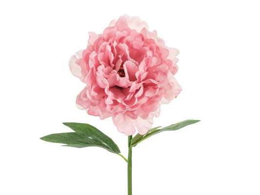 Artificial flower- Peony, 35 cm, Pink