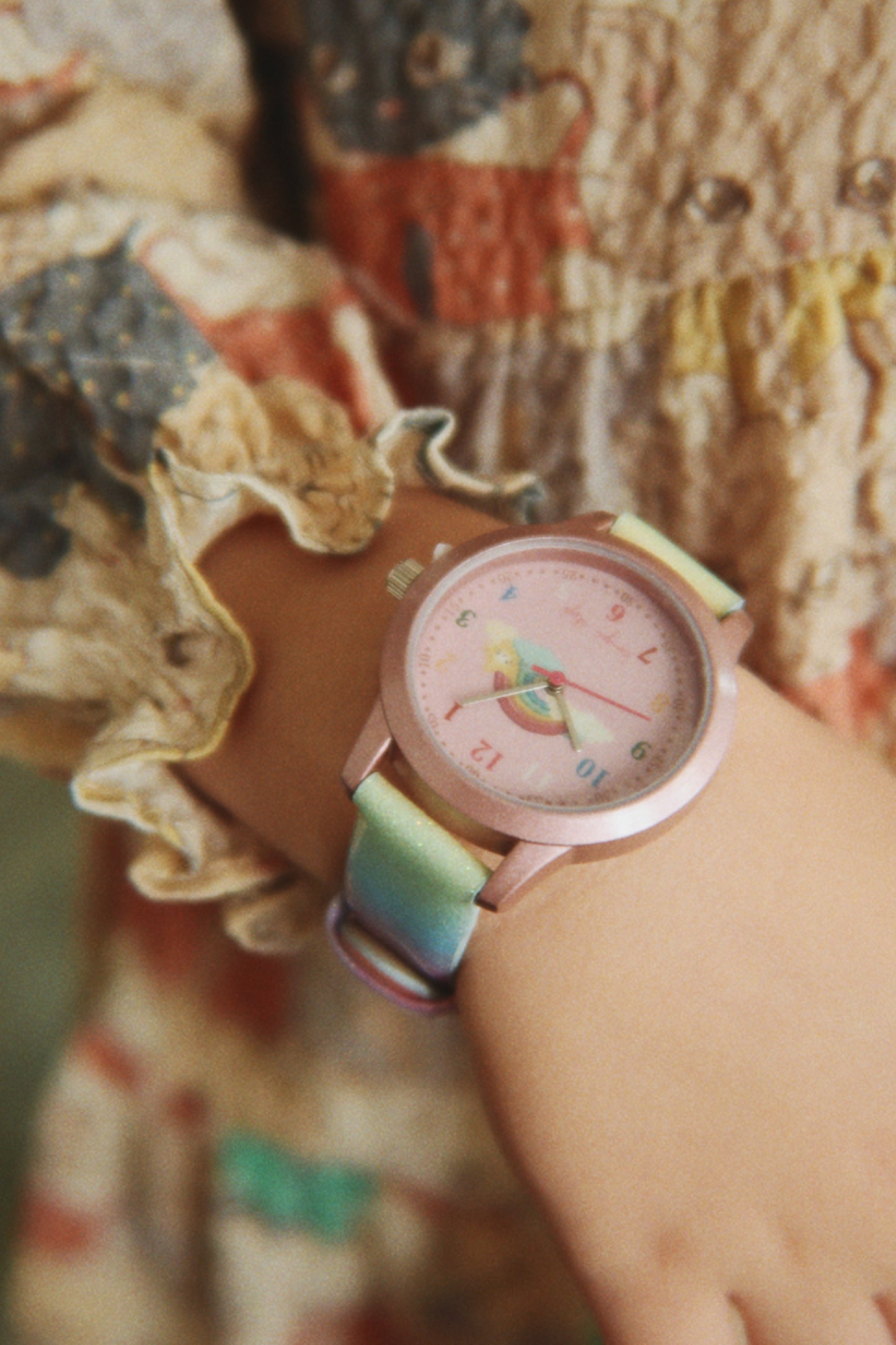 Kids Watch Rainbow - Rainbow Glitter - Konges Slojd