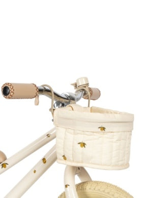 Konges Slojs - Doll Bike seat - Lemon