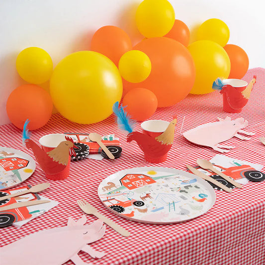 Paper tablecloth Vicky Red 1.20m x 5m