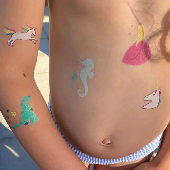 1 sheet of 8 mermaid tattoos My Little Day