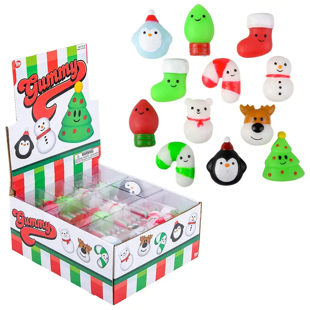 1.5" Gummy Christmas Characters La Luna Bella
