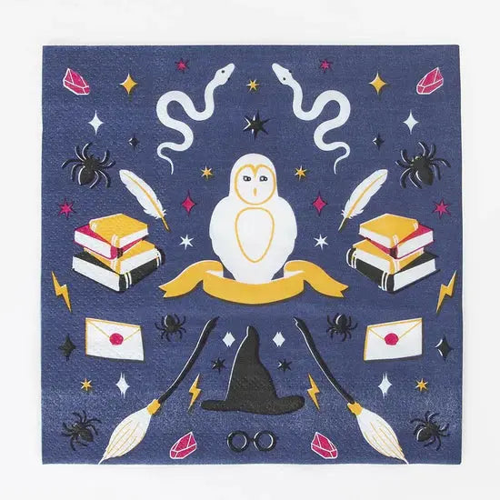 20 wizard napkins My Little Day