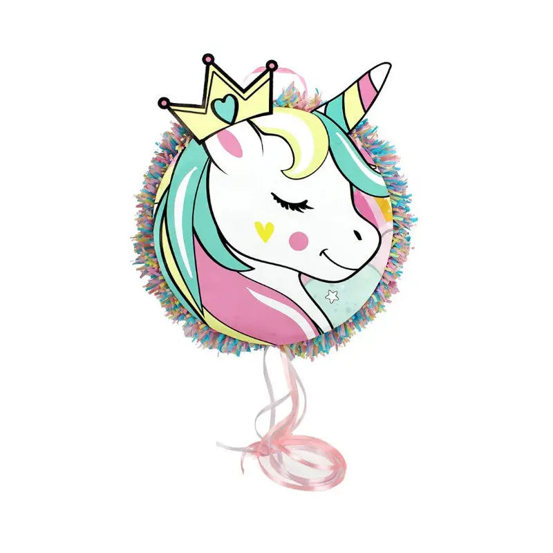 3D CUTE UNICORN HORN Pull Pinata cotillons Alsace