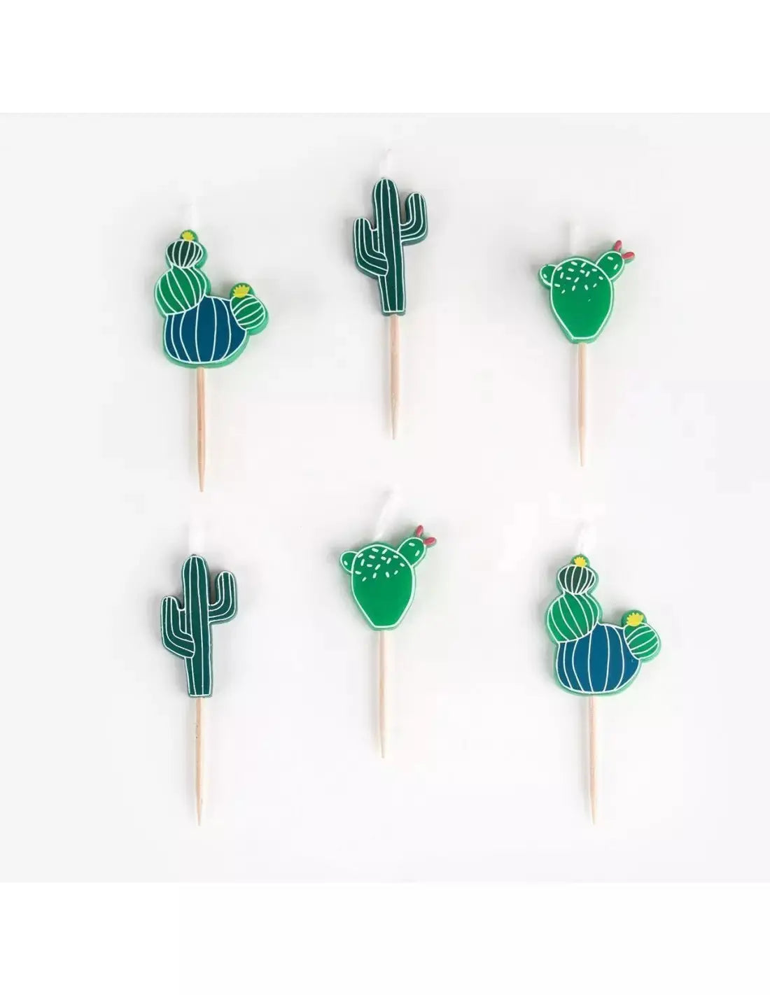 6 Cactus candles My Little Day