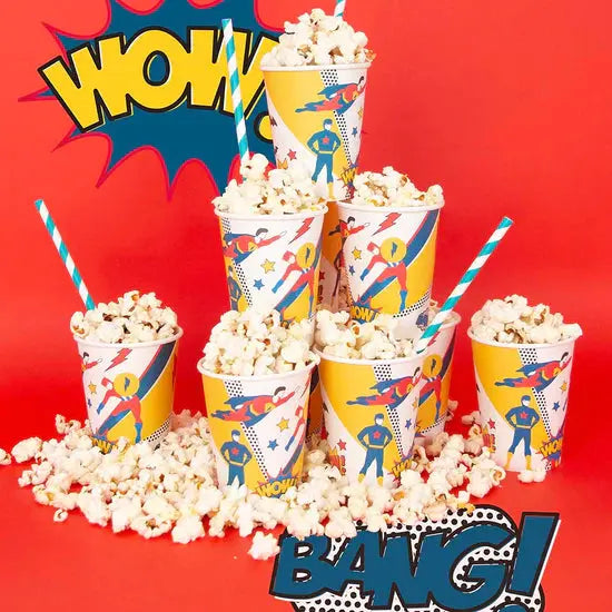 8 cups - superhero My Little Day