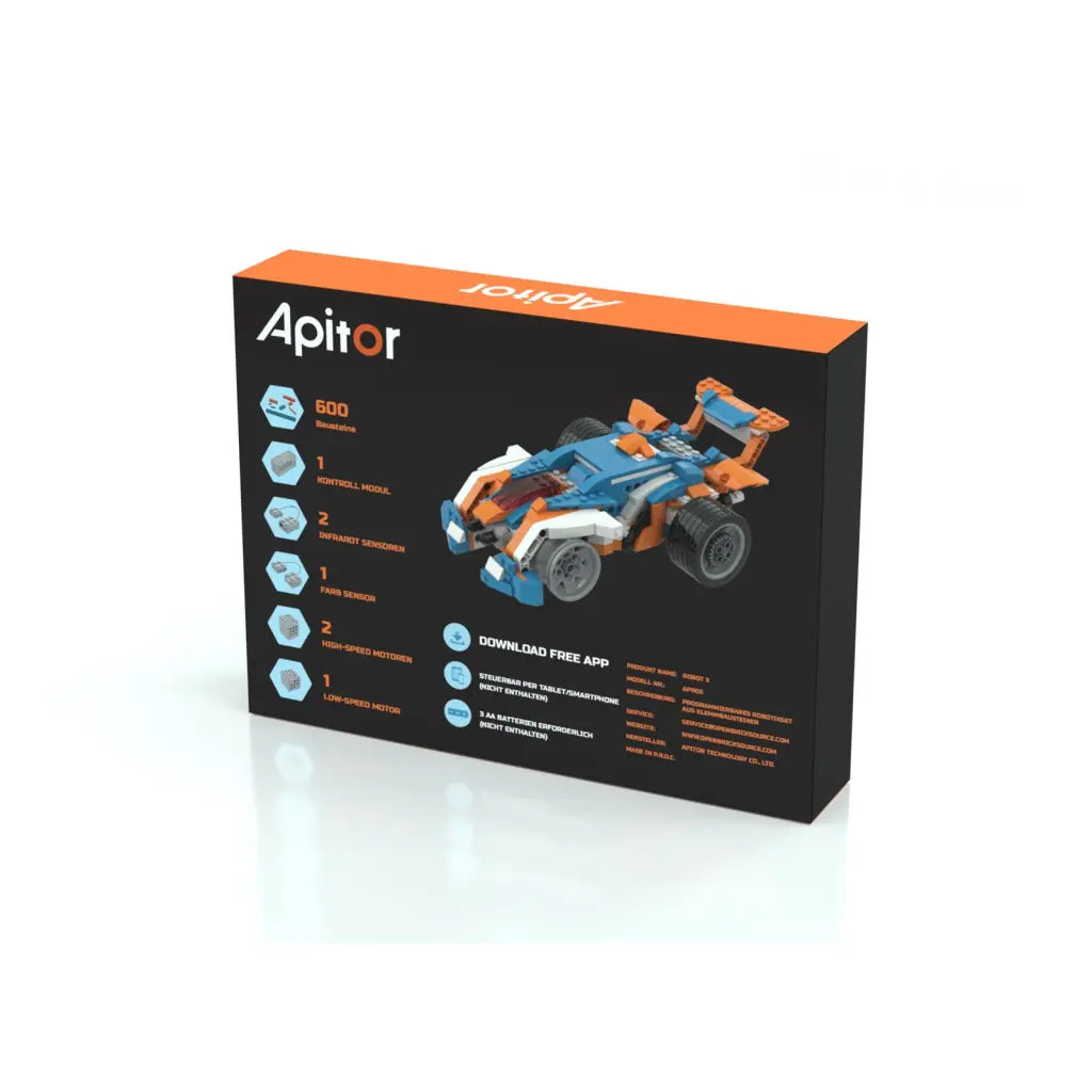 Apitor Robot X (12-in-1) Open Bricks Source