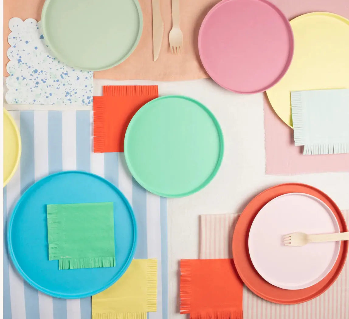 Assorted Bright Large Napkins (x 16) Meri Meri