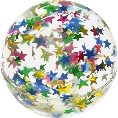 BOUNCING BALL - GLITTER STARS Goki