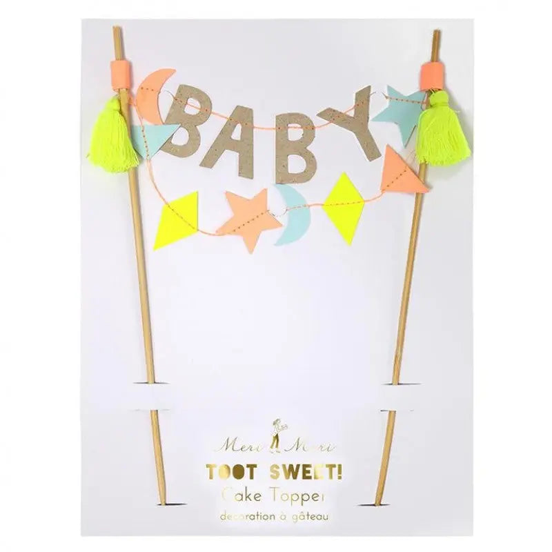 Baby Cake Topper - Toot Sweet Meri Meri