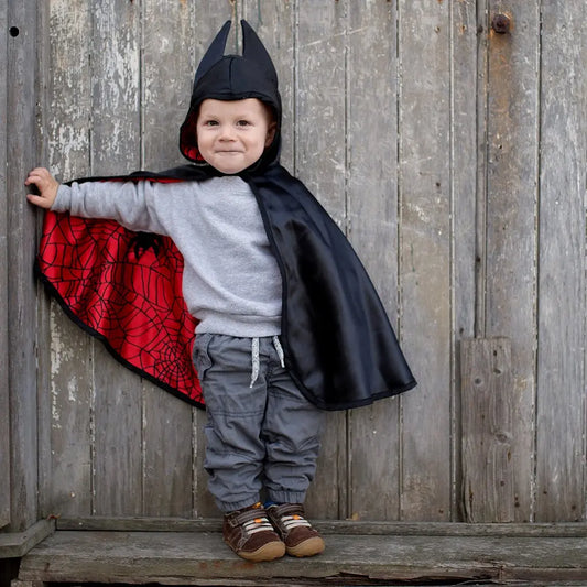 Baby Reversible Spider/Bat Cape Great Pretenders
