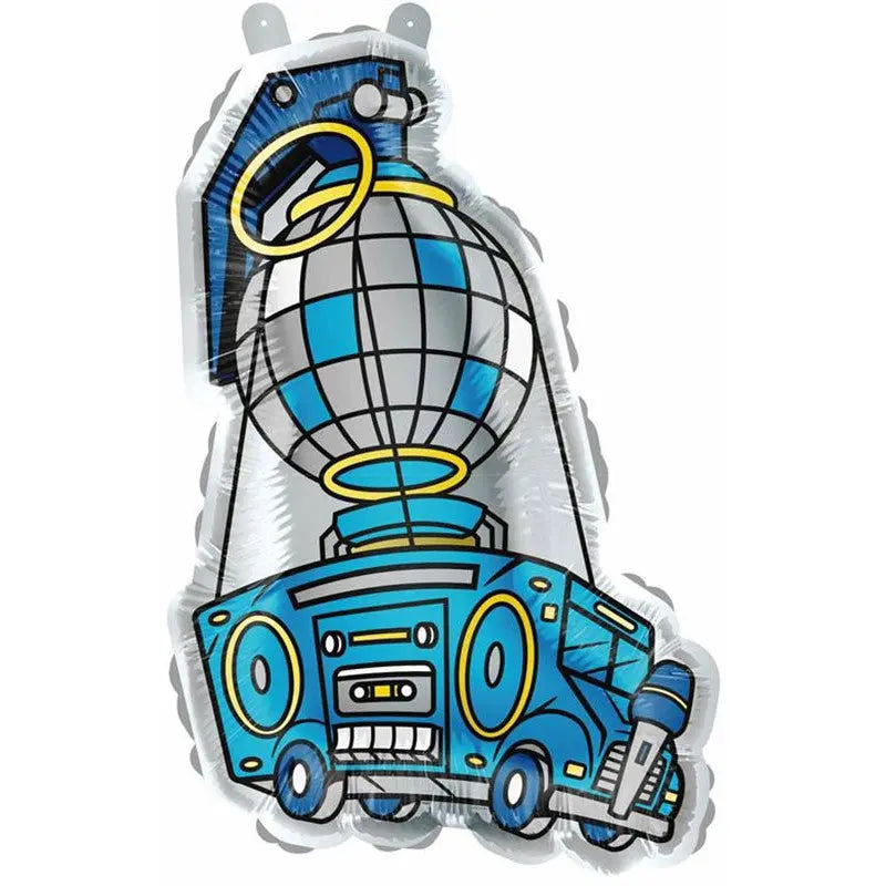 Ballon Foil Jumbo BUS FORTNITE unique