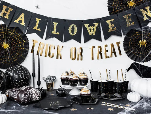 Banner halloween paper garland Partydeco