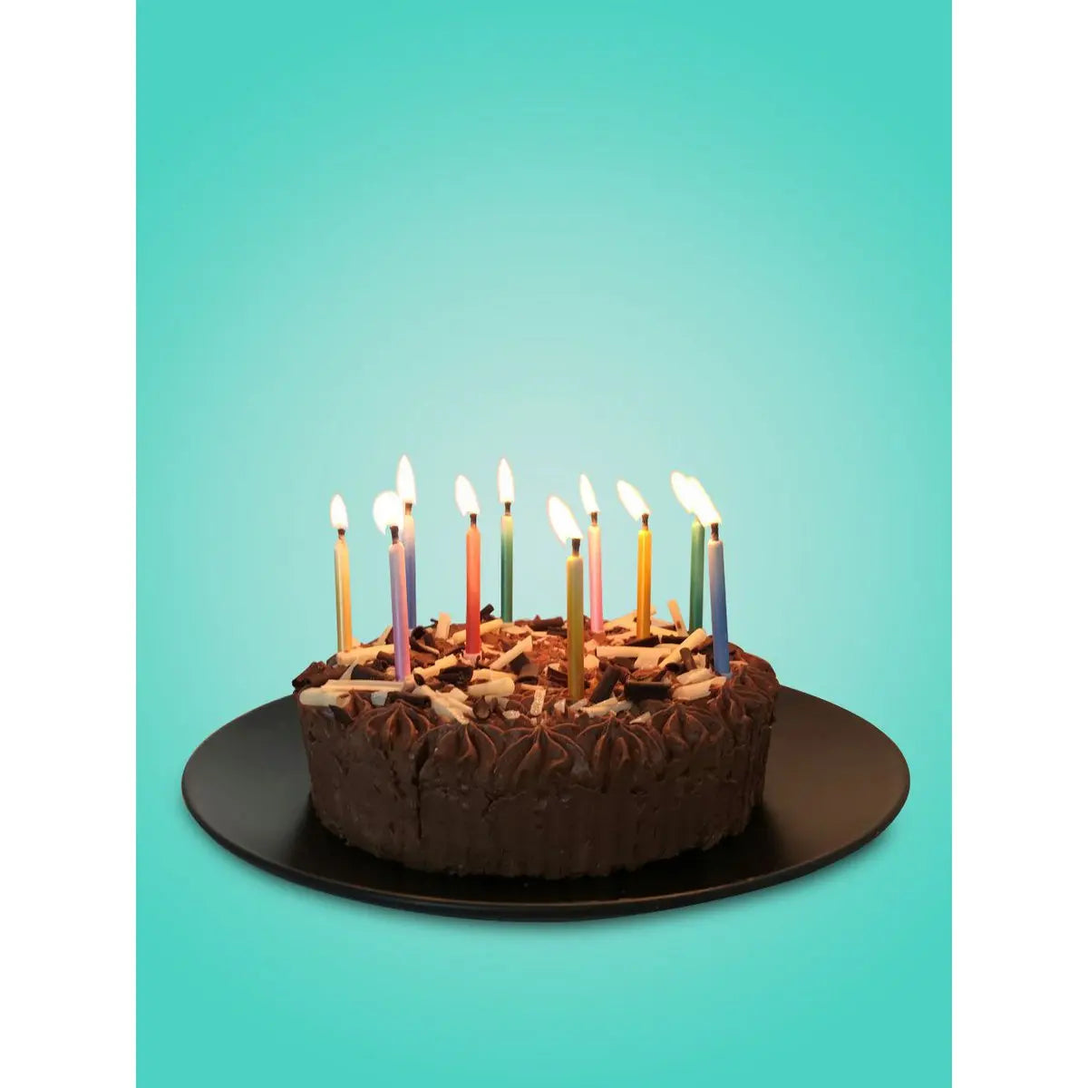 Birthday Brights Rainbow Magic Relighting Candles Talking Tables