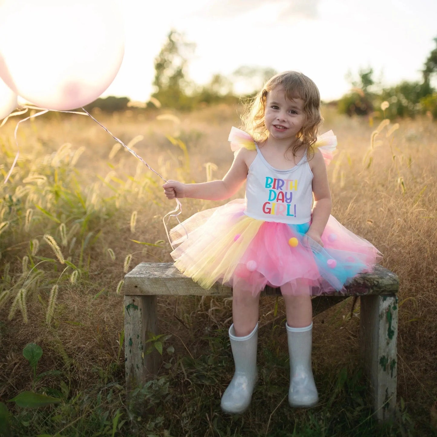 Birthday Girl Dress & Headband Great Pretenders