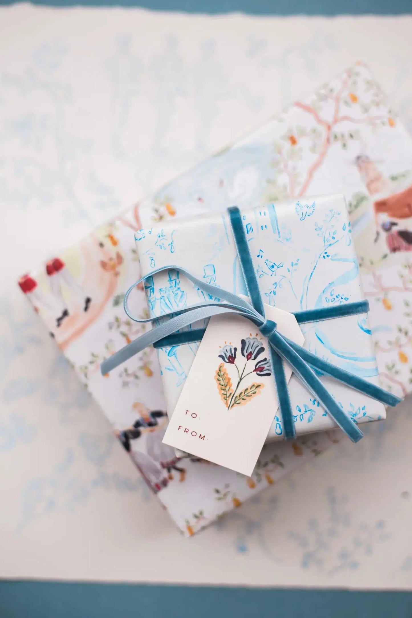 Block Print Gift Tags - Set of 8 The Illustrated Life