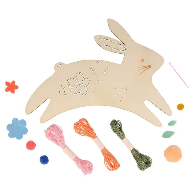 Bunny Embroidery Kit Meri Meri