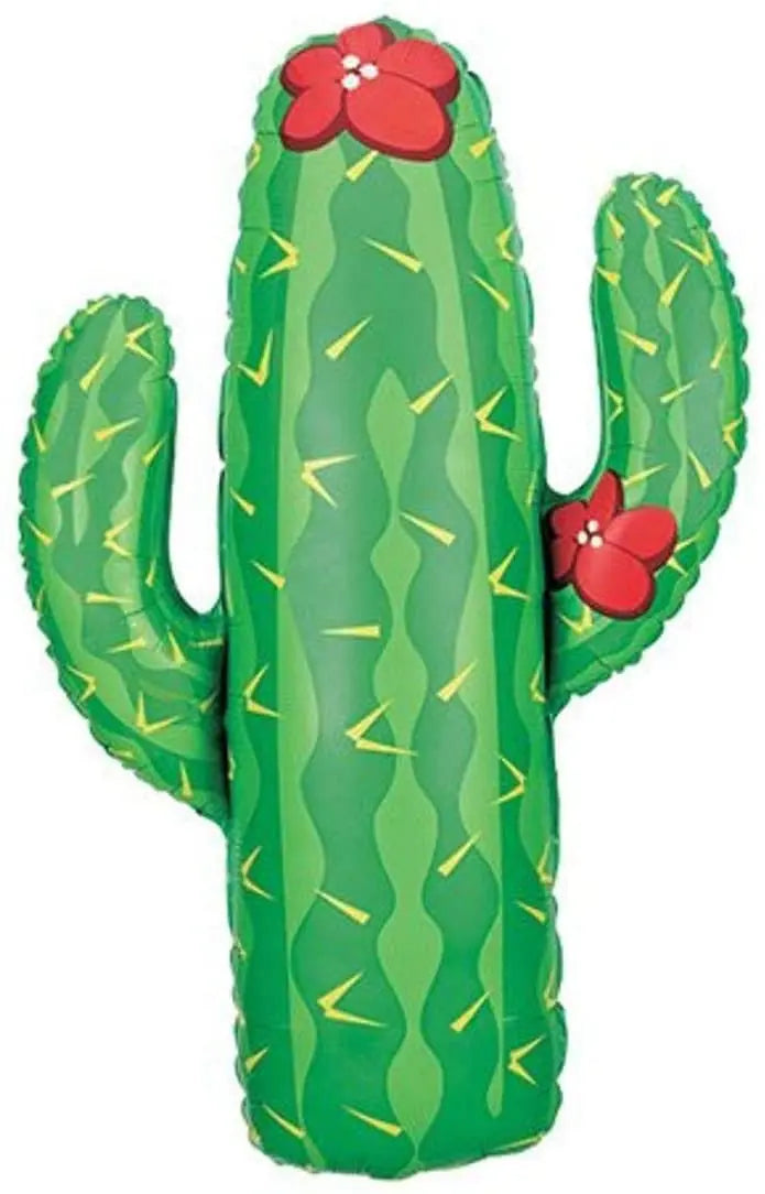 Cactus, 41", Multicolor Balloon unique