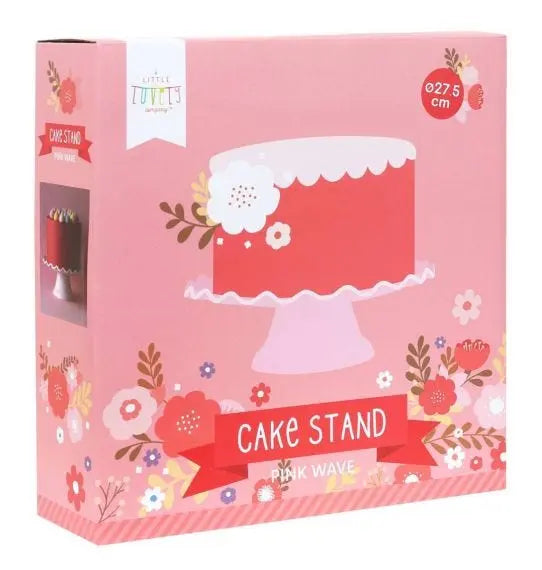 Cake stand: Wave Pink A Little Lovely Company