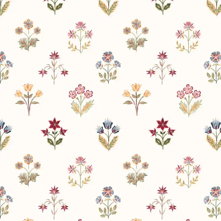 Christmas Block Print Wrapping Paper Sheets The Illustrated Life