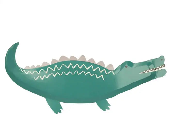 Crocodile Plates (x 8) Meri Meri