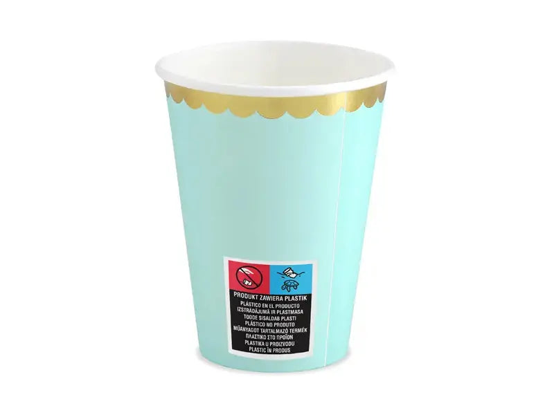 Cups, mint Partydeco
