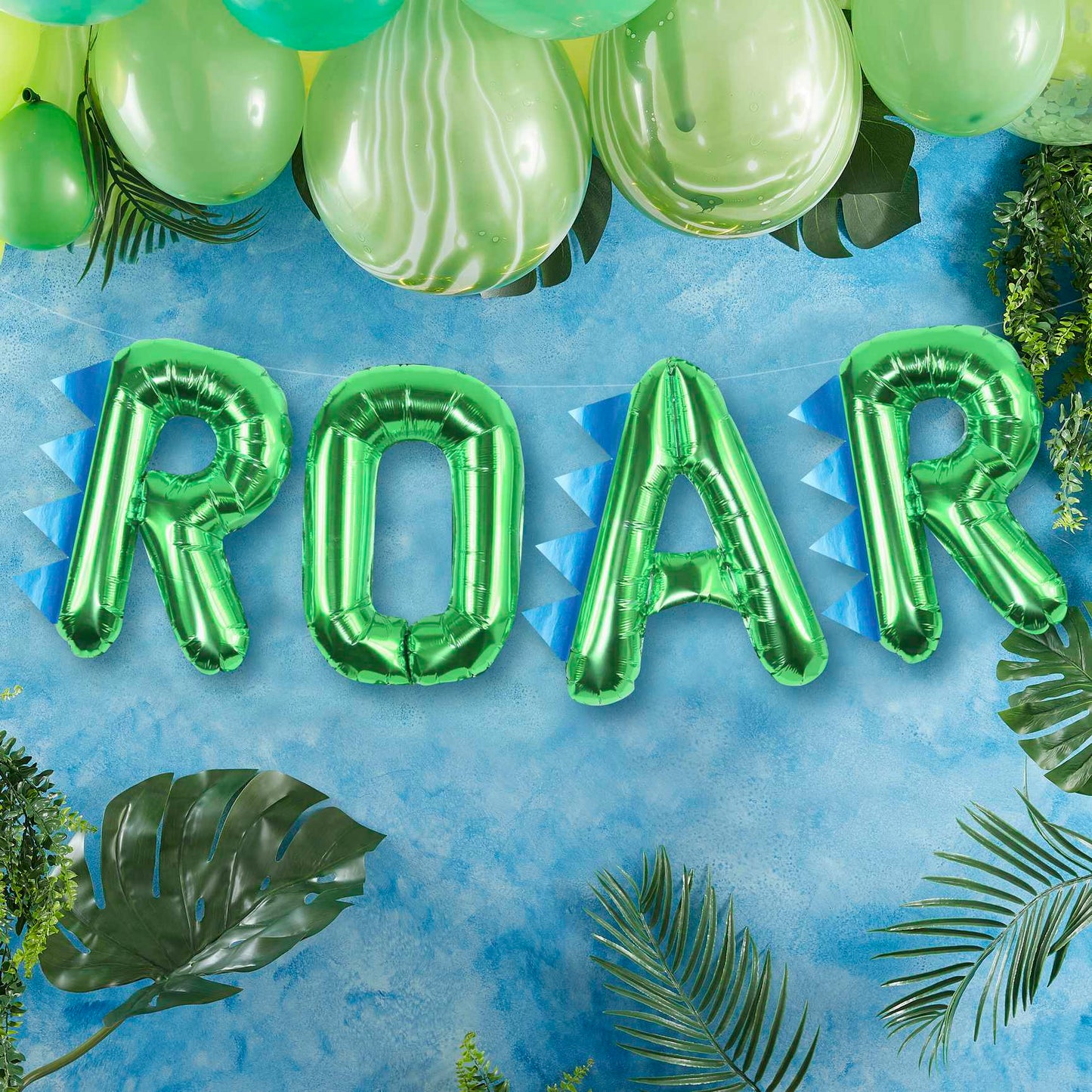 Dinosaur Party ROAR Balloon Bunting Ginger Ray