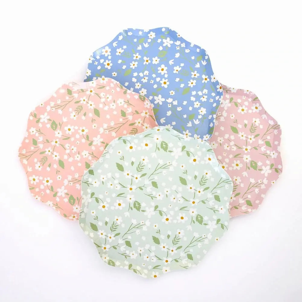 Ditsy Floral Side Plates (set of 12) Meri Meri