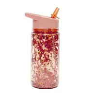 Drinking bottle glitter peach blossom Petit Monkey