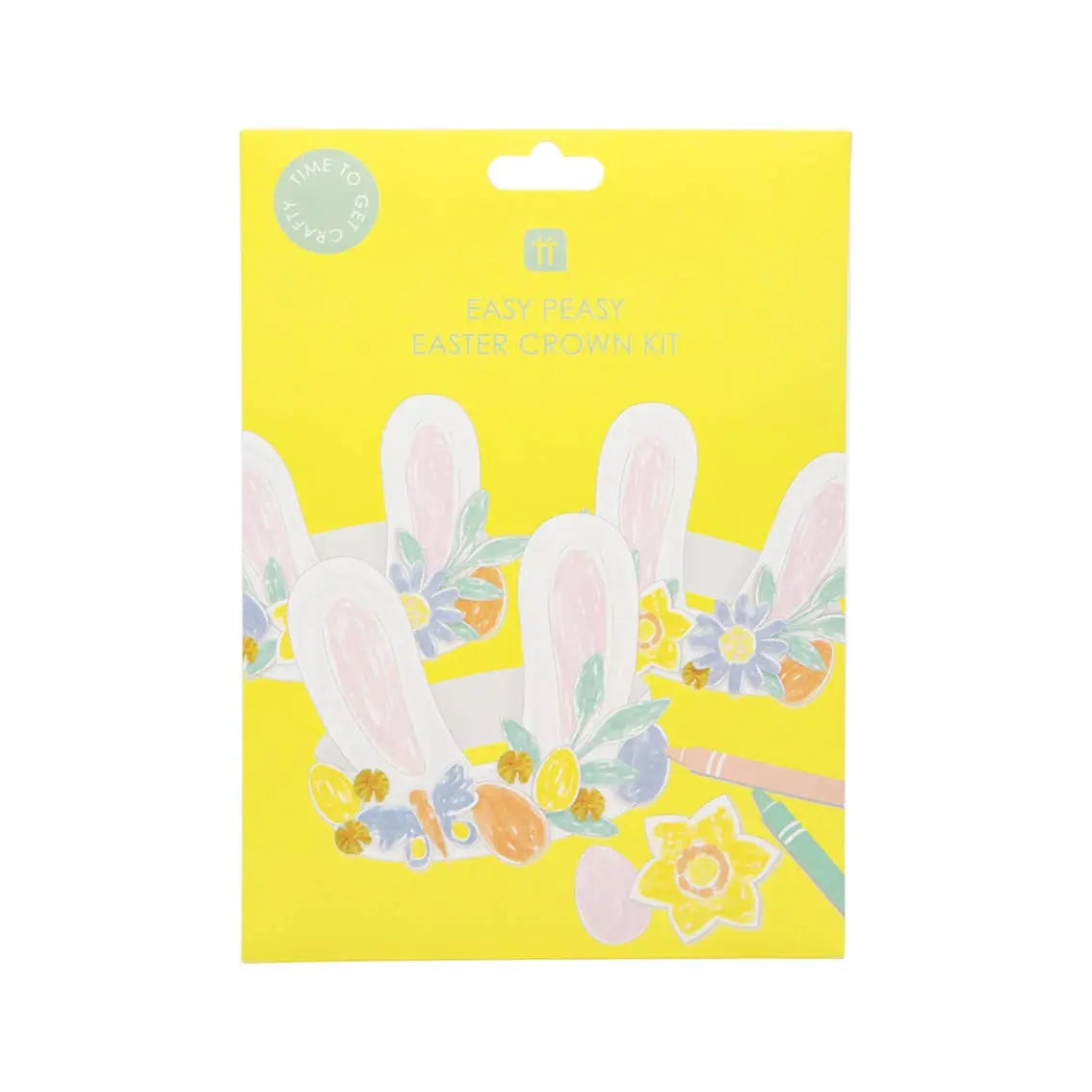 Easter Bunny Ears Headband Kit - 6 Pack Talking Tables