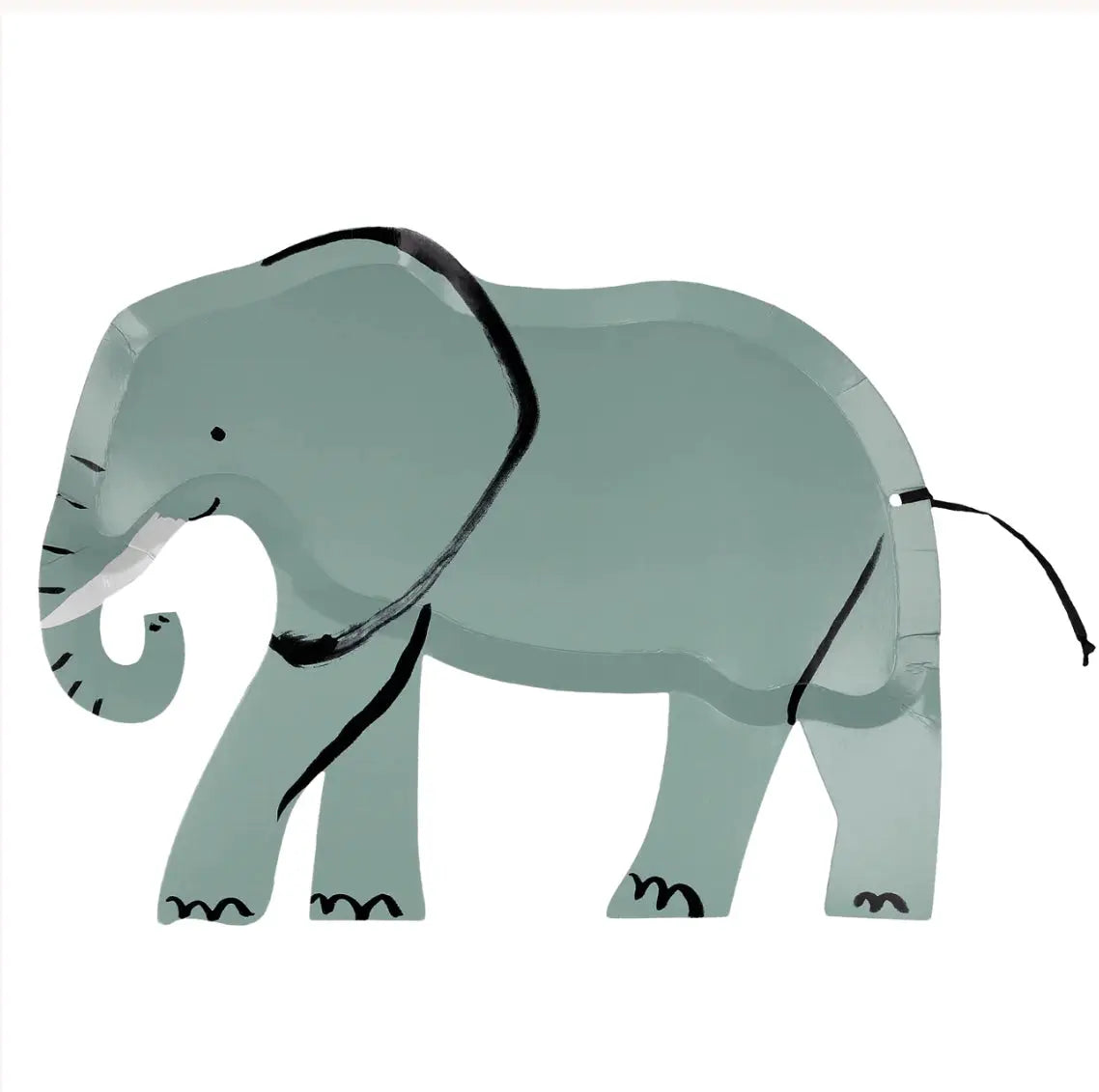 Elephant Plates (x 8) Meri Meri