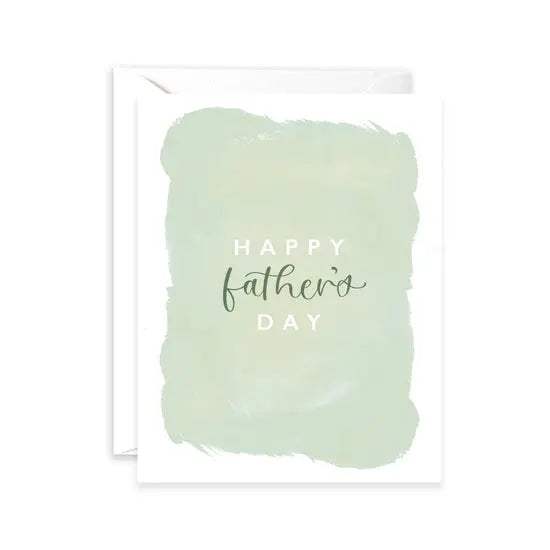 Father's Day Brushstrokes Card - Happy Father's Day Card Isabella MG & Co.