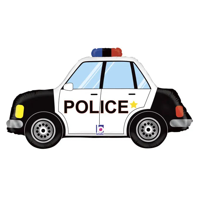 Foil Balloon 34″ Police Car qualatex