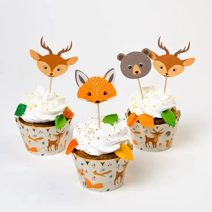 Forest Animal Cupcake Kit Annikids